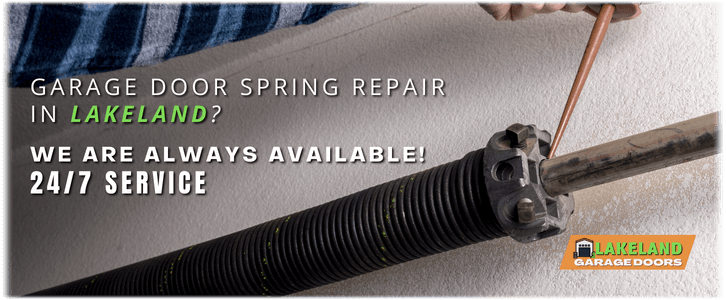 Broken Garage Door Spring Repair Lakeland